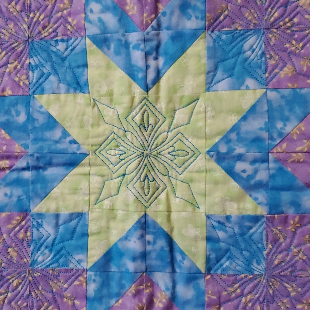 3 ft by 3 ft homemade quilt - Picture 2 of 7